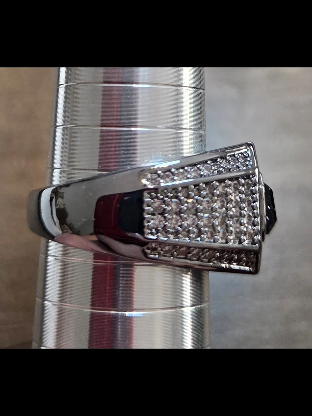 Black Untamed Ring Size 10